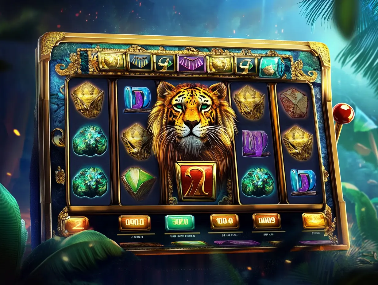 African Grand Casino - Game Selection Slide 1 focusing on themed slots
