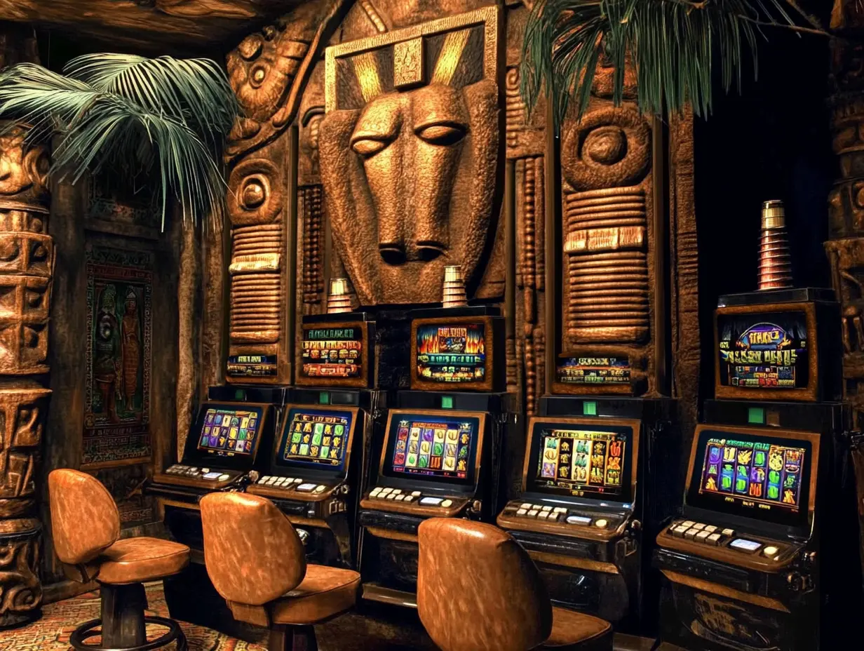 African Grand Casino - Game Selection Slide 4 highlighting top video slots