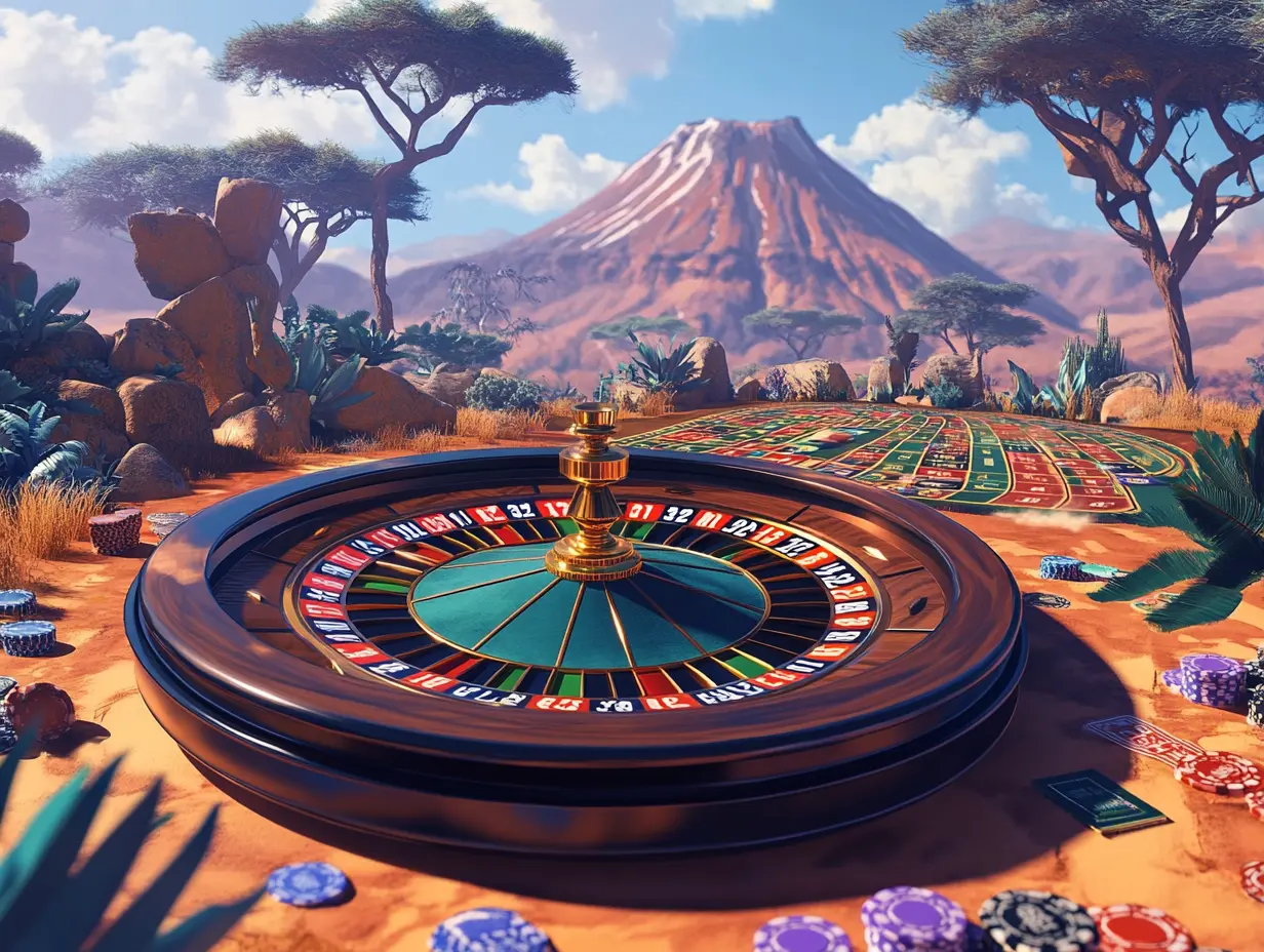 African Grand Casino - Hero Slide 4 highlighting mobile compatibility