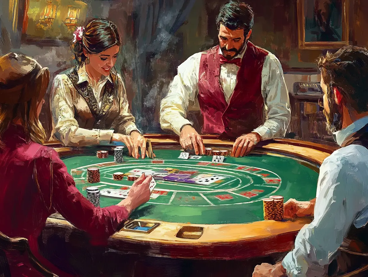 Grand Rush Casino - Game Selection Slide 3 featuring table game variety