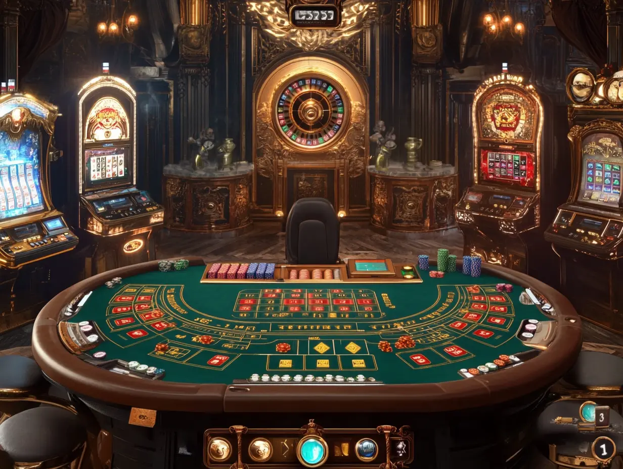 Juicy Vegas Casino - Game Selection Slide 3 featuring table game variety