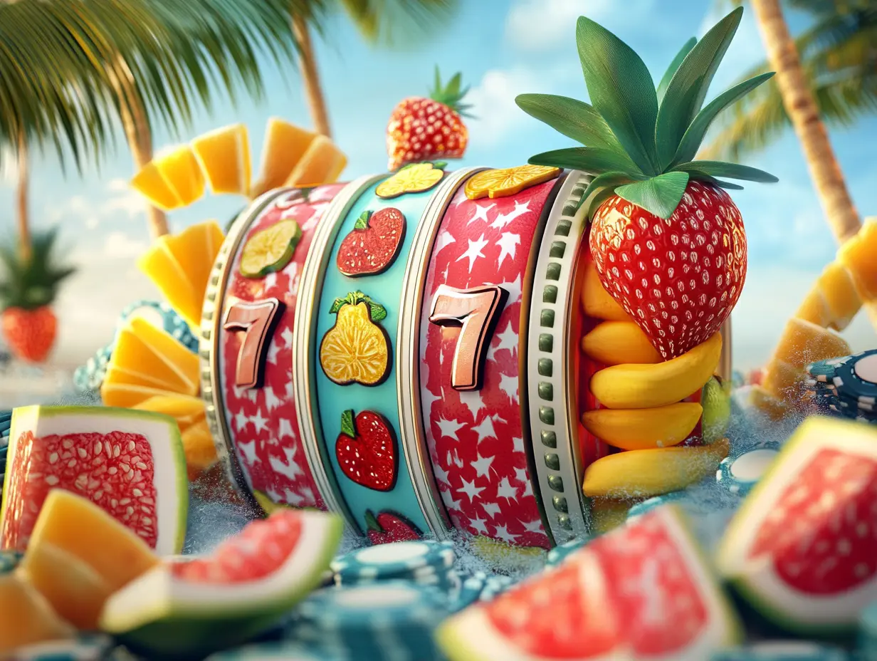 Juicy Vegas Casino - Game Selection Slide 4 highlighting new slot releases