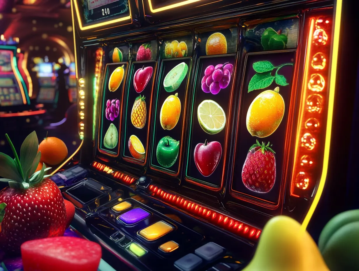 Juicy Vegas Casino - Game Selection Slide 5 focusing on progressive jackpots