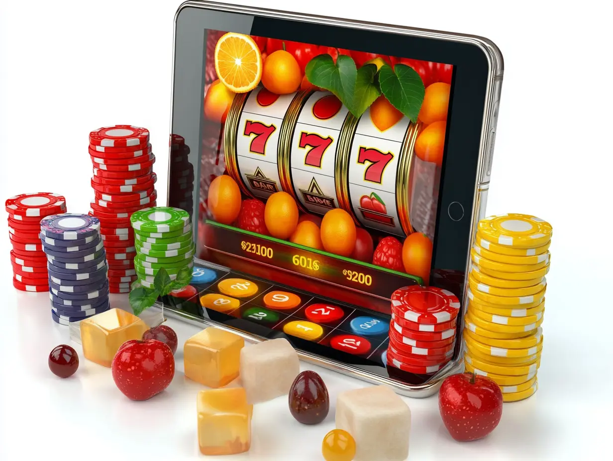 Juicy Vegas Casino - Mobile Slide 4 illustrating simple banking options