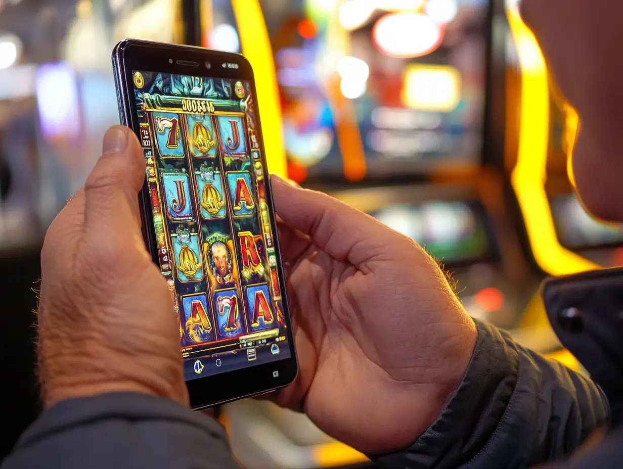 Play Casino - Mobile Slide 5 highlighting promotions for mobile users