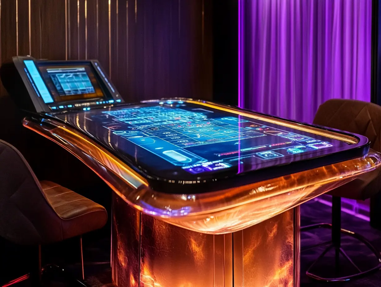 Springbok Casino - Game Selection Slide 2 highlighting live dealer games
