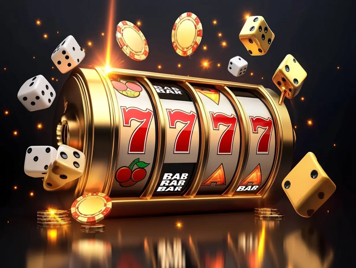 Thunderbolt Casino - Game Selection Slide 5 focusing on progressive jackpots