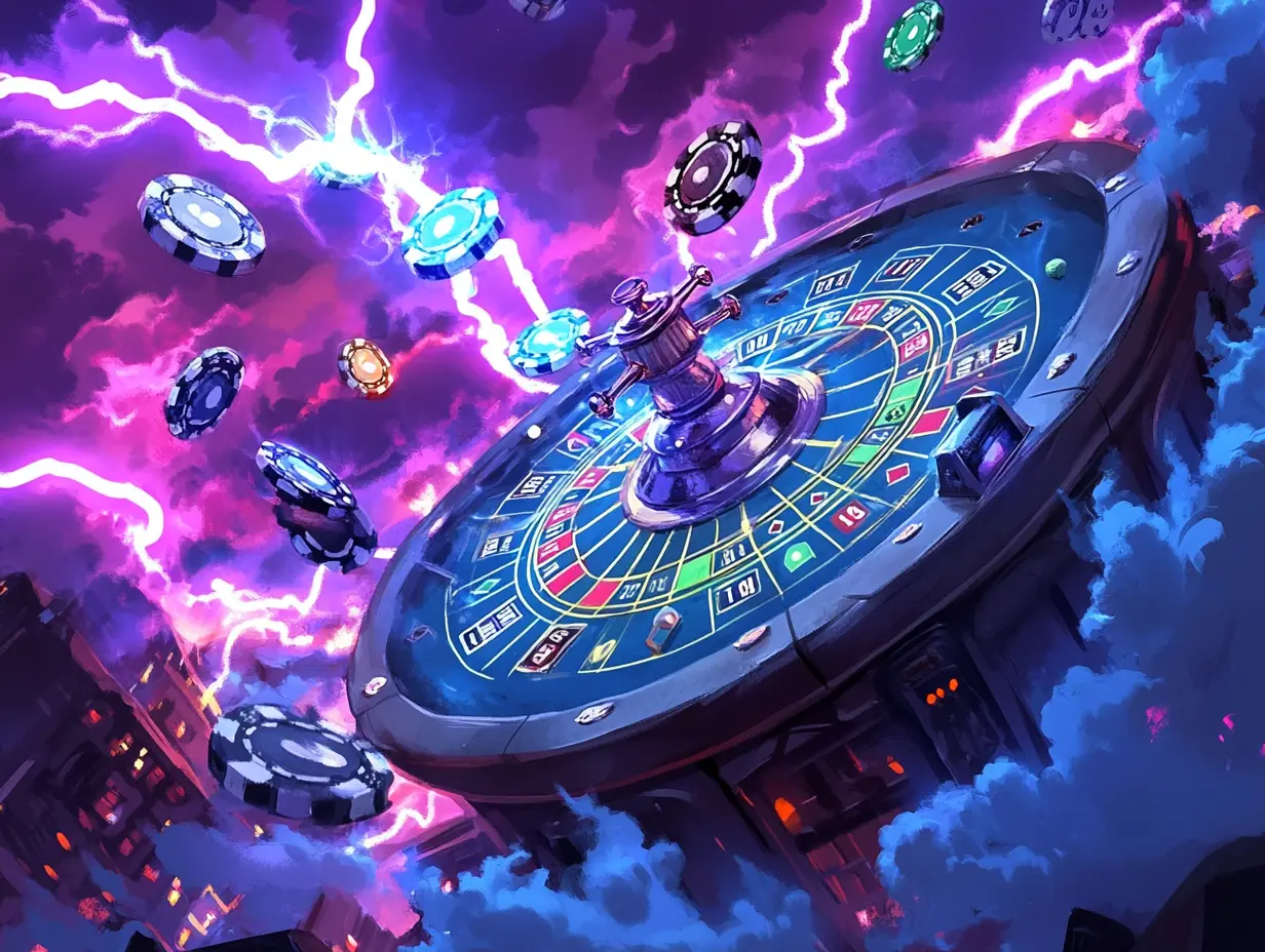 Thunderbolt Casino - Hero Slide 3 focusing on table game variety