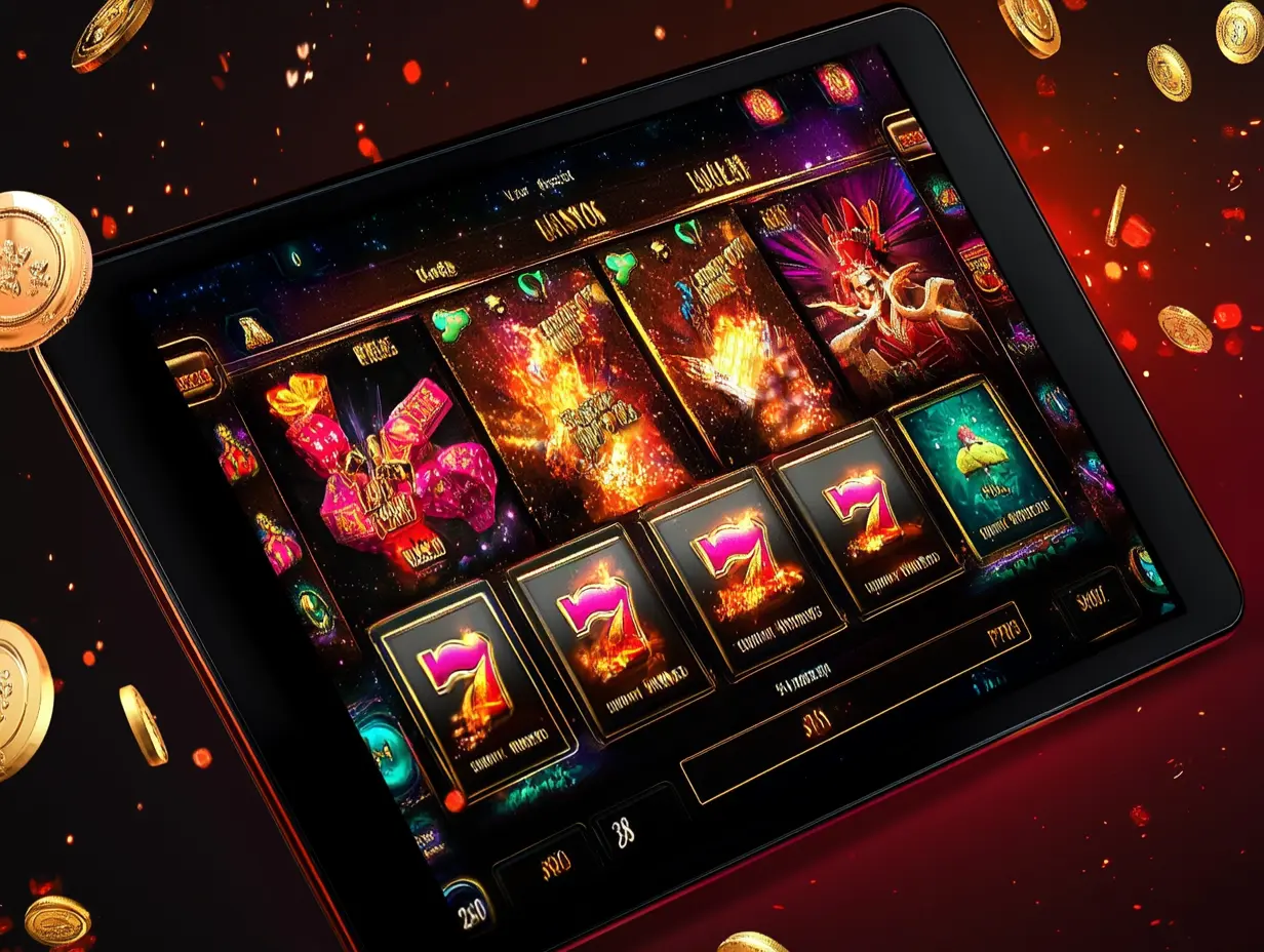 Thunderbolt Casino - Mobile Slide 2 highlighting live roulette