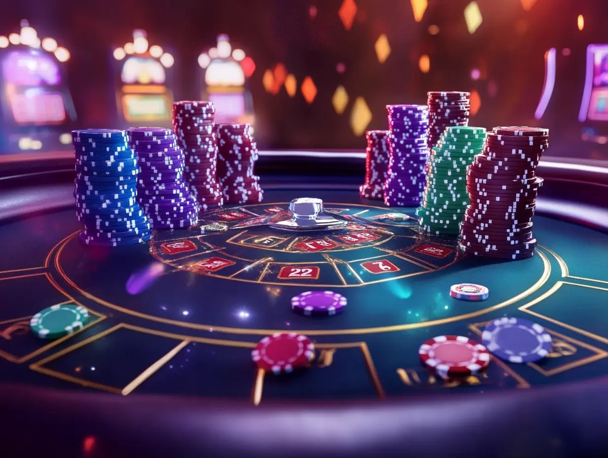 WildJoker Casino - Game Selection Slide 2 focusing on live blackjack