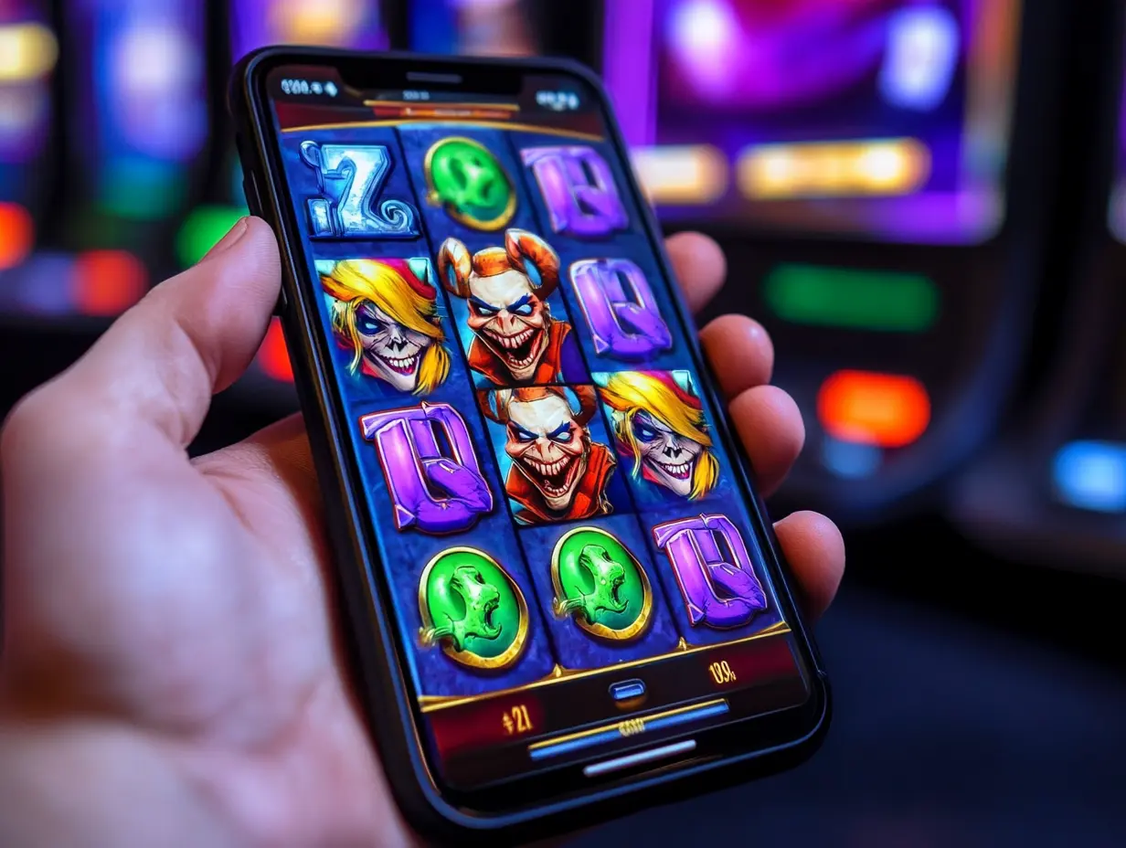 WildJoker Casino - Mobile Slide 2 showcasing live roulette